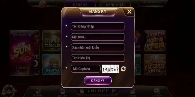 Đăng ký Sunwin cùng trải nghiệm chơi